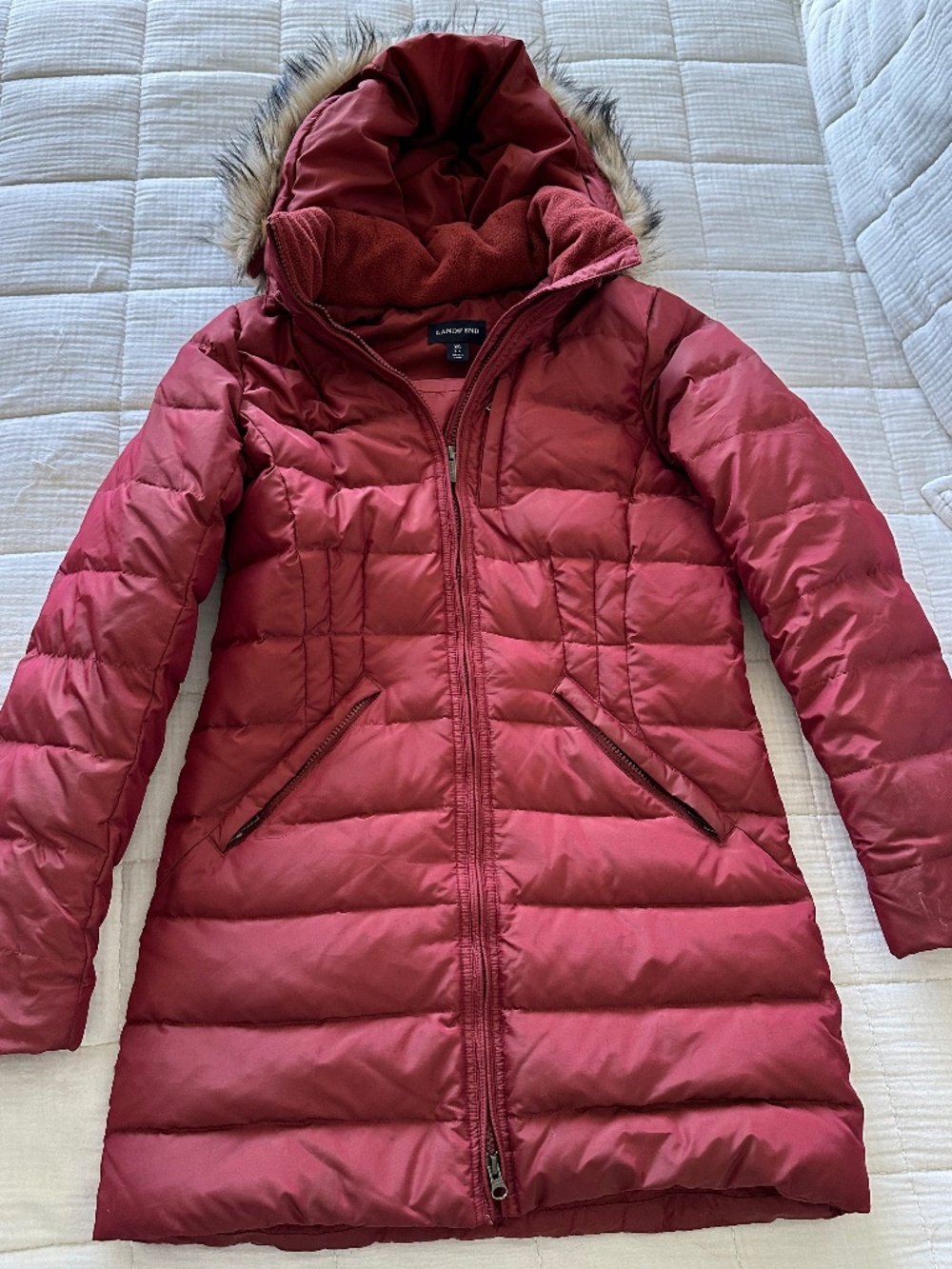 NWOT Women’s Lands’ End Winter Coat Size 2-4 (XS)